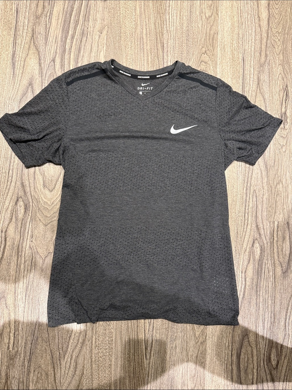 Nike Running Black Shirt Dri-FIT